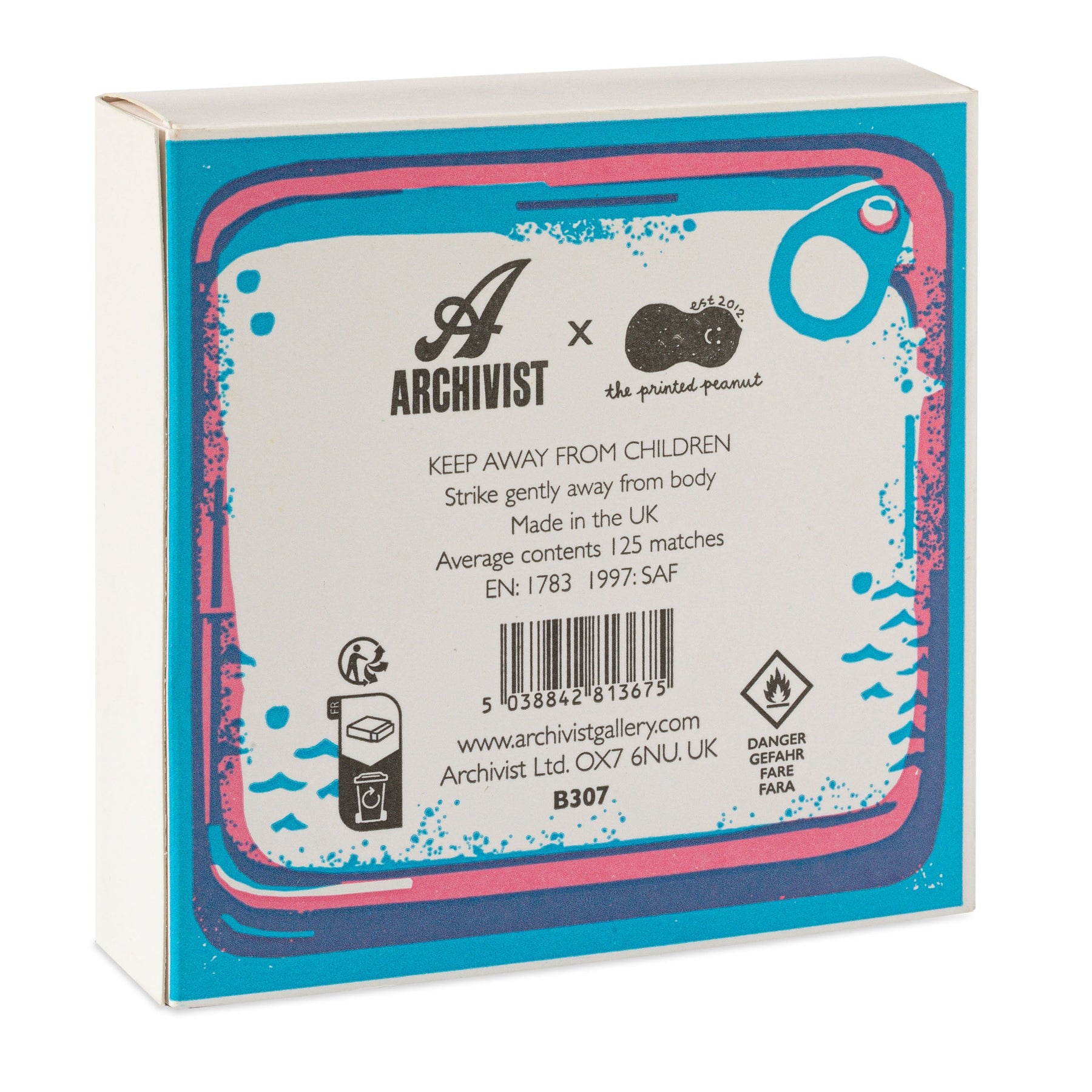 Better Together Sardines Luxury Archivist Matches - The Mewstone Candle Co