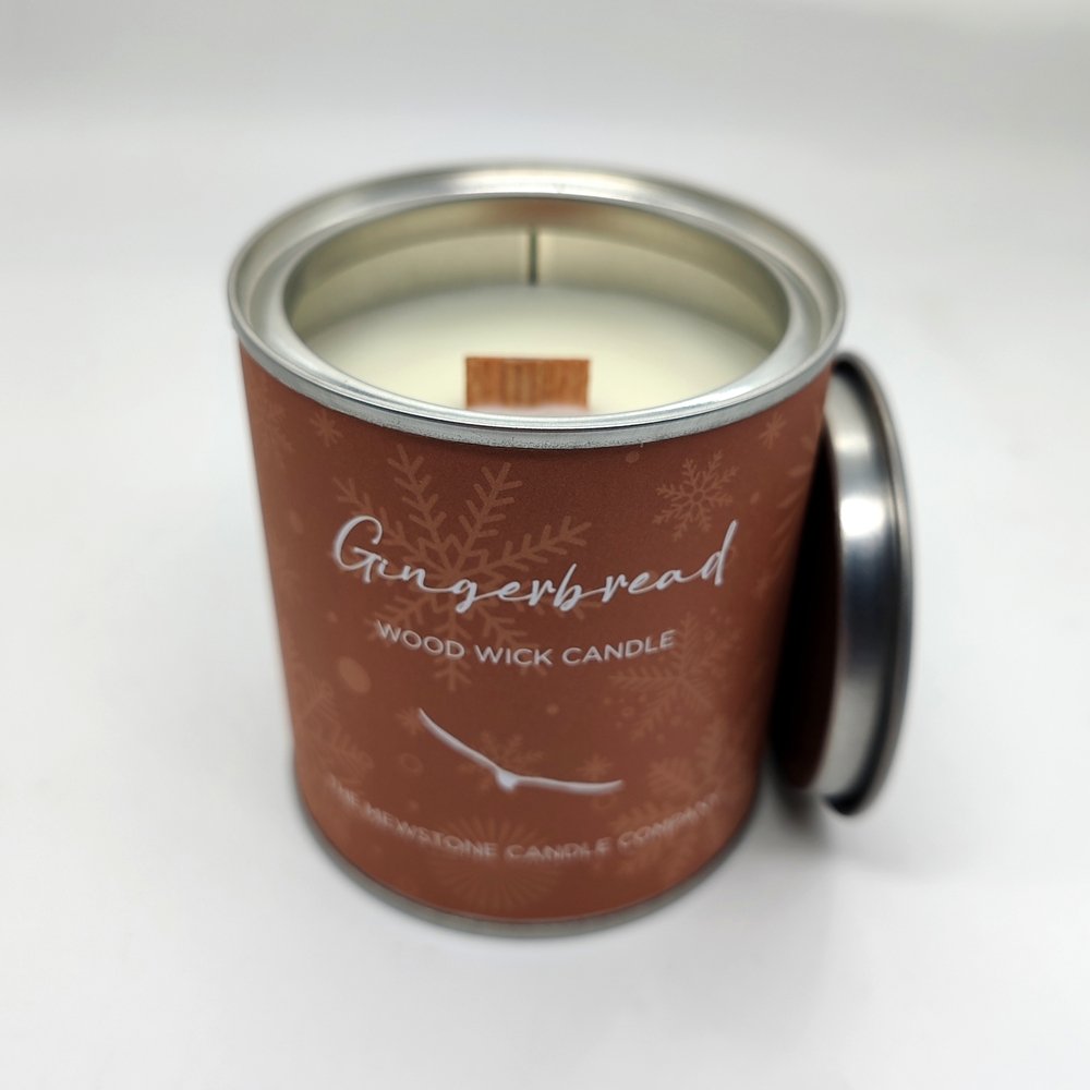 Gingerbread Wood Wick Candle