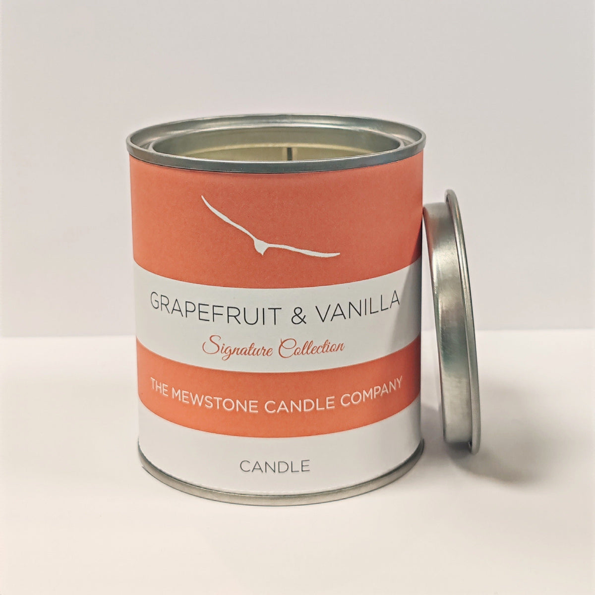 Grapefruit and Vanilla Signature Candle - The Mewstone Candle Co
