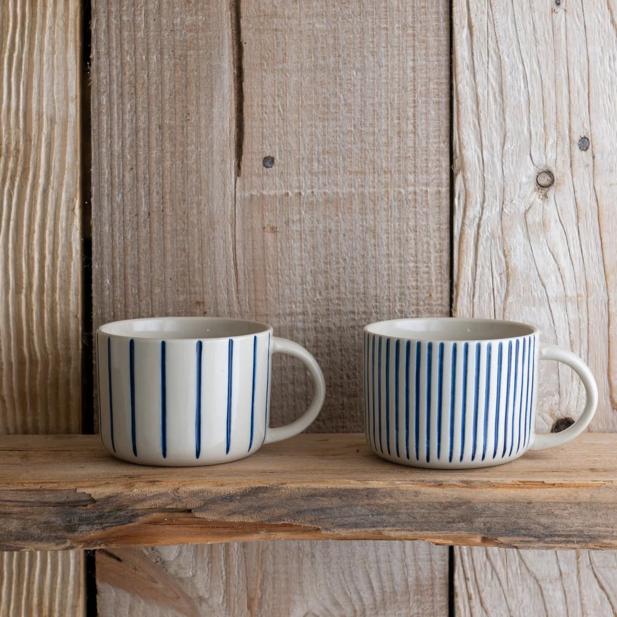 Kindred Yarrow Indigo Blue - Medium (Set of 2) - The Mewstone Candle Co