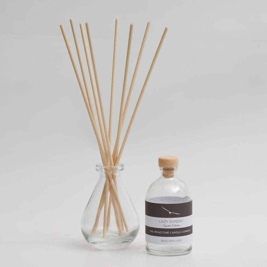 Lazy Sunday Reed Diffuser - The Mewstone Candle Co