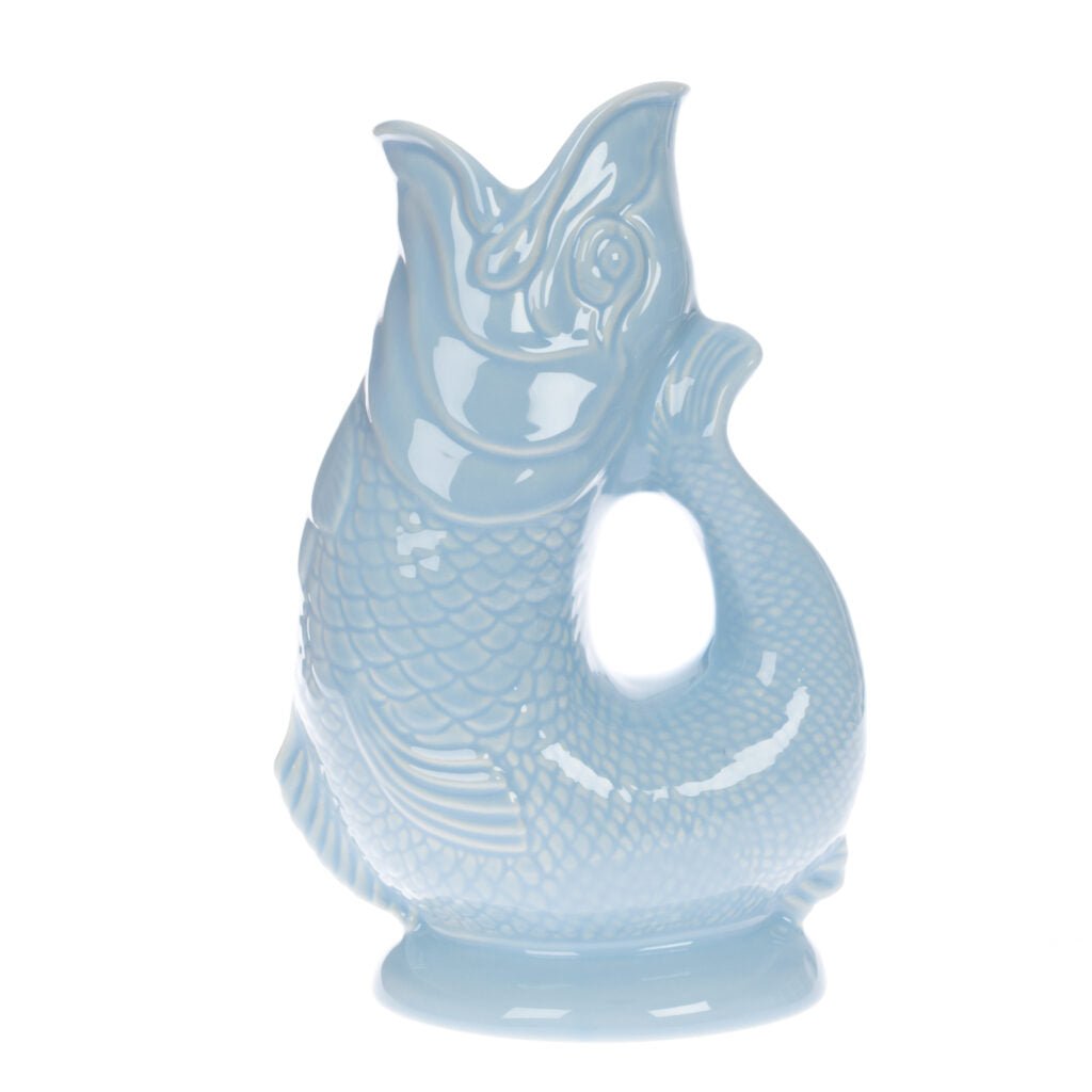 Gluggle Jug - Large Surf Blue - The Mewstone Candle Co