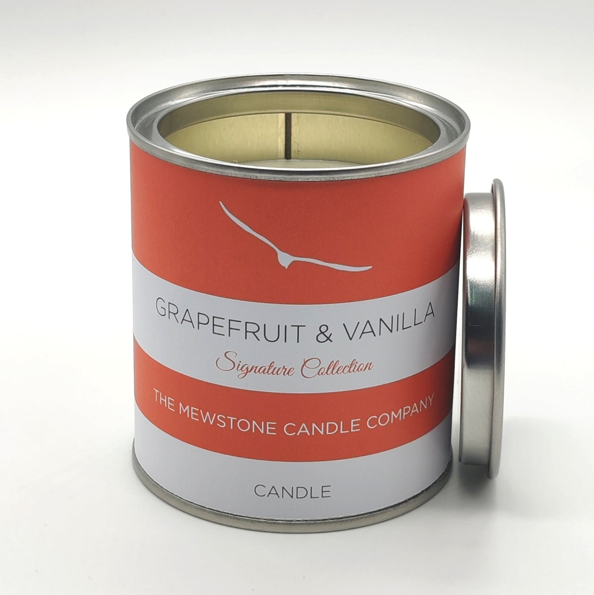 Grapefruit and Vanilla Signature Candle - The Mewstone Candle Co