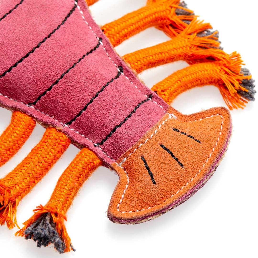 Larry The Lobster Eco Dog Toy - The Mewstone Candle Co