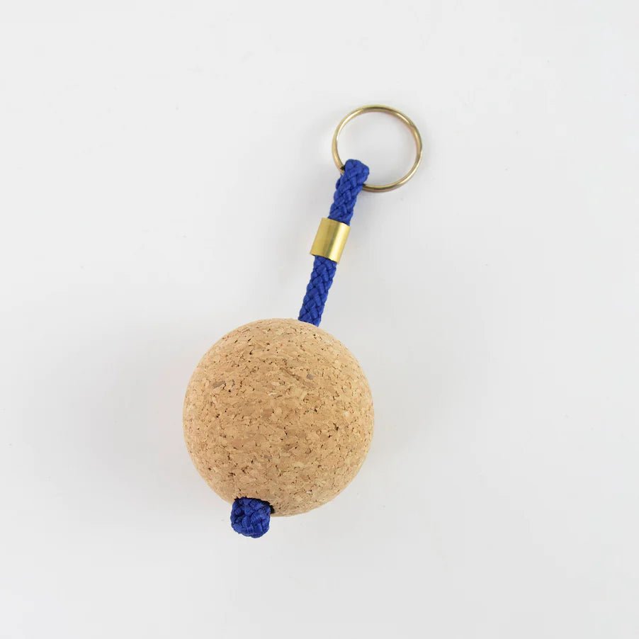 Love Liga Floating Cork Ball Keyring - The Mewstone Candle Co