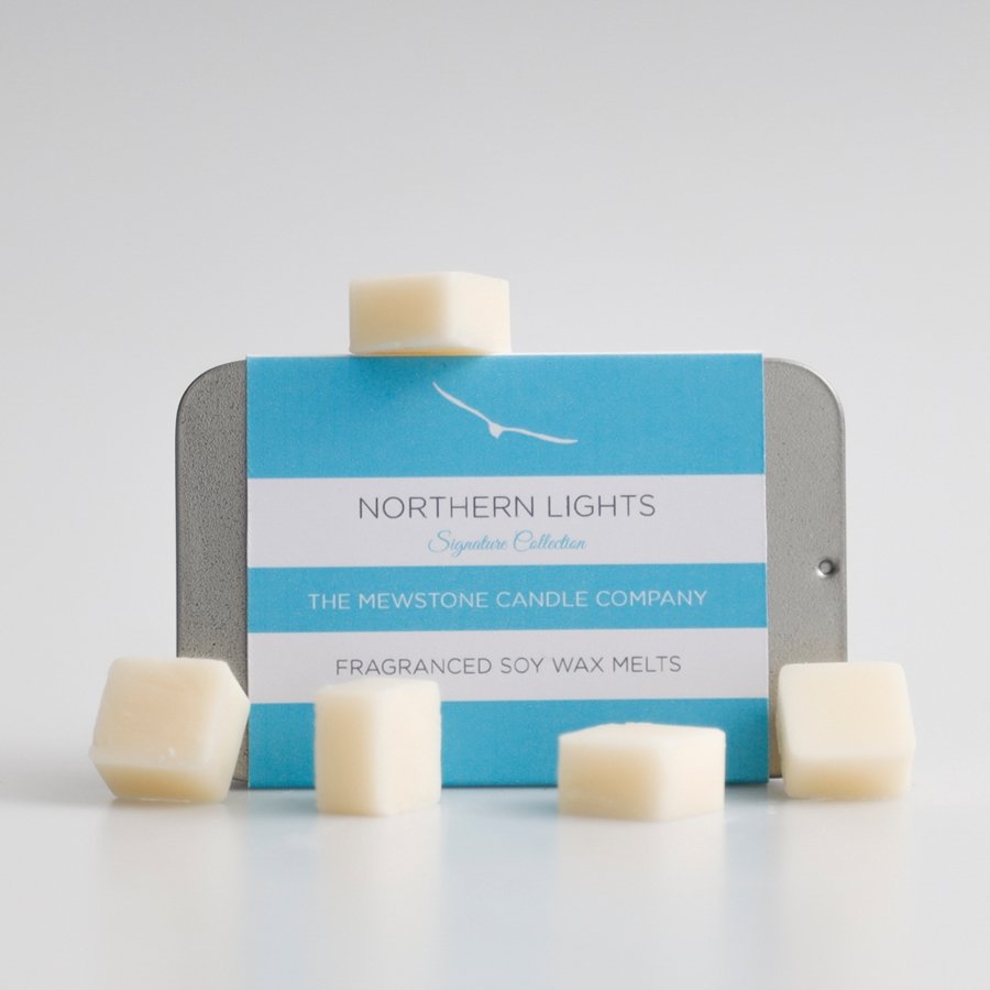 Northern Lights Wax Melt Slider Tin - The Mewstone Candle Co