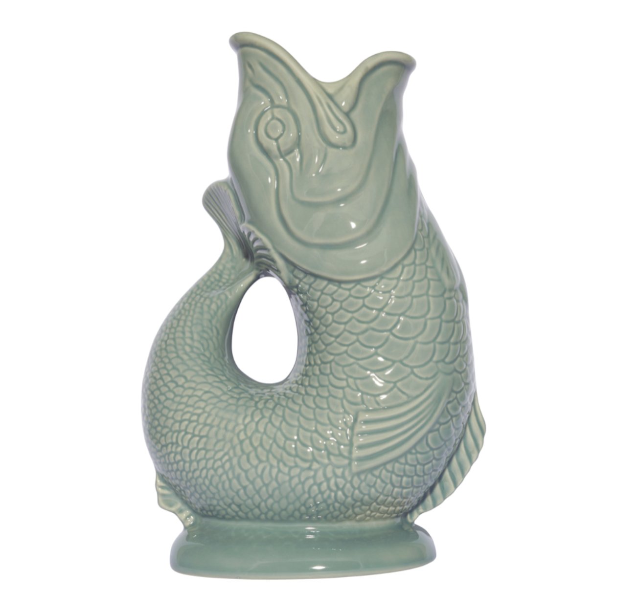 Original Gluggle Jug - Sage Green - The Mewstone Candle Co