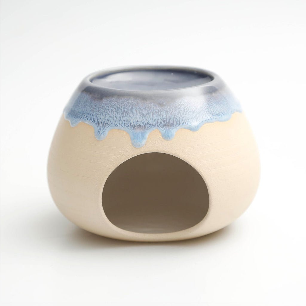 Sea Blue Artisan Wax Melt Burner - The Mewstone Candle Co