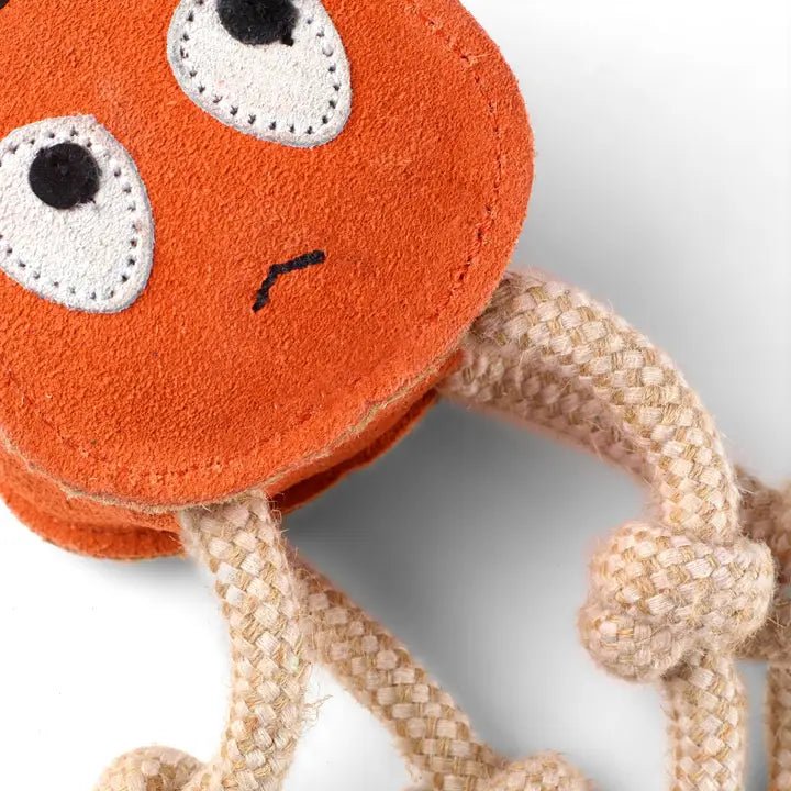 Sid The Squid Eco Dog Toy - The Mewstone Candle Co