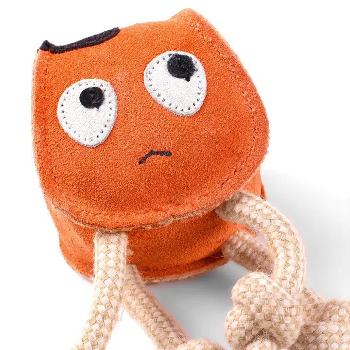 Sid The Squid Eco Dog Toy - The Mewstone Candle Co