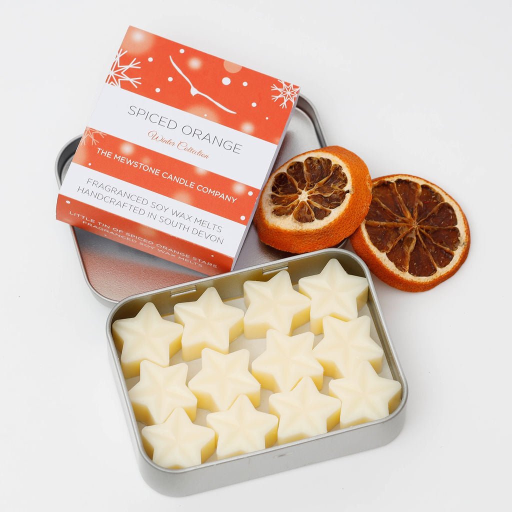 Spiced Orange Wax Melt Tin - The Mewstone Candle Co