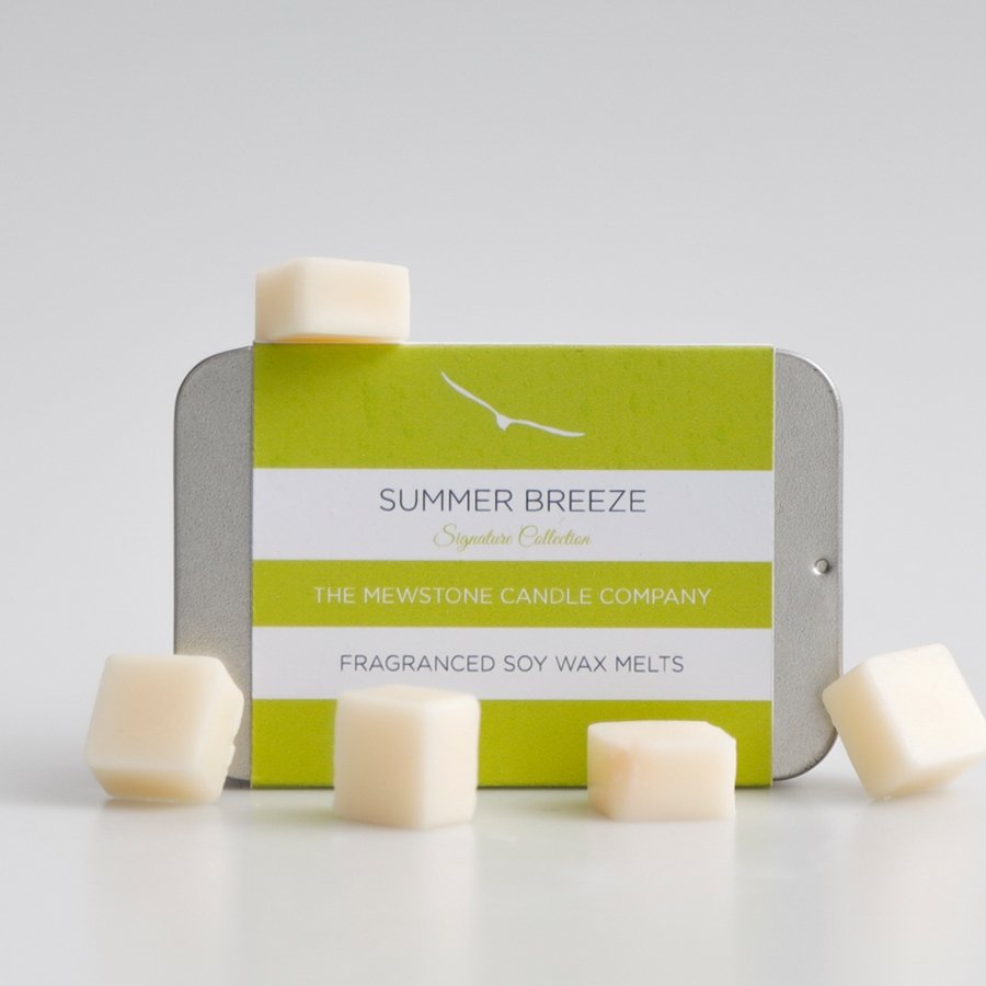 Summer Breeze Wax Melt Slider Tin - The Mewstone Candle Co