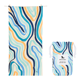 Dock and Bay Quick Dry Towel - Groovy Dunes