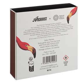American Flamingo Luxury Archivist Matches - The Mewstone Candle Co