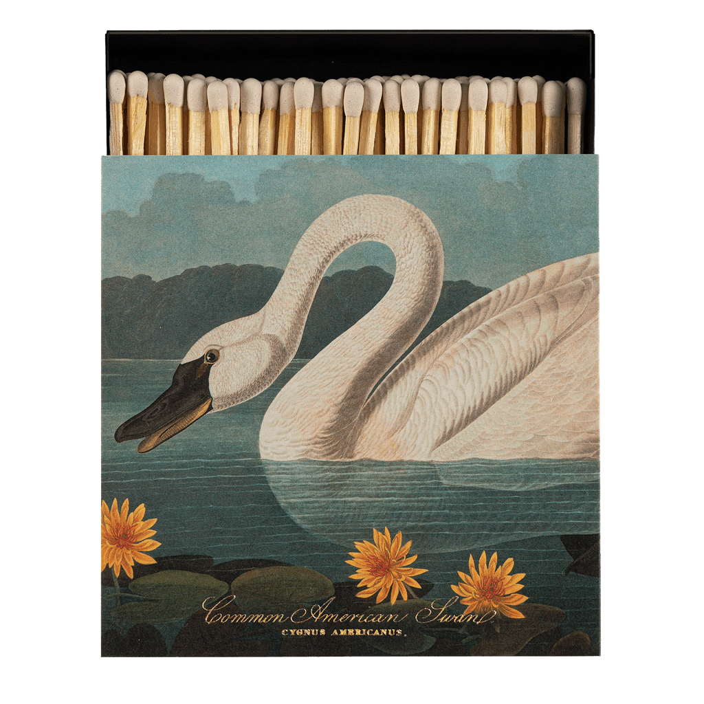 American Swan Luxury Archivist Matches - The Mewstone Candle Co