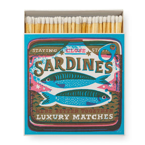 Better Together Sardines Luxury Archivist Matches - The Mewstone Candle Co