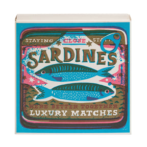 Better Together Sardines Luxury Archivist Matches - The Mewstone Candle Co