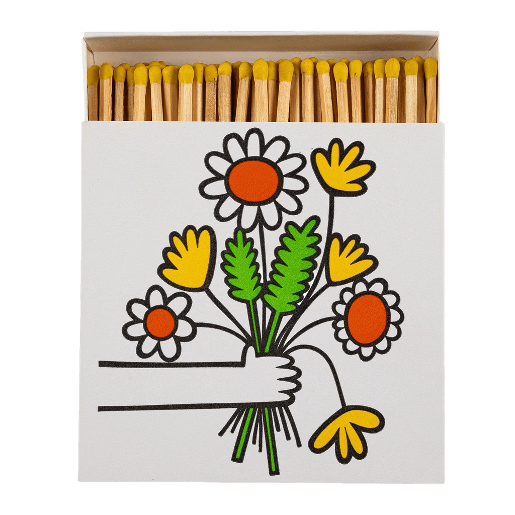 Bunch of Flowers Luxury Archivist Matches - The Mewstone Candle Co