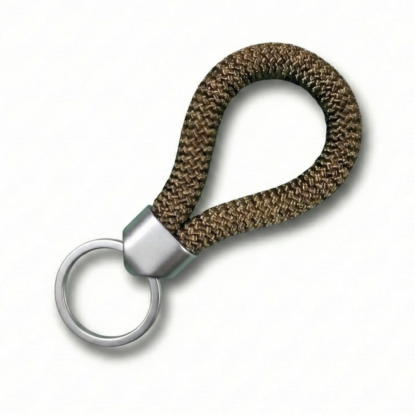 Mini Bell Rope Key Flob Heavy Duty Rope Key Fob in Army Green