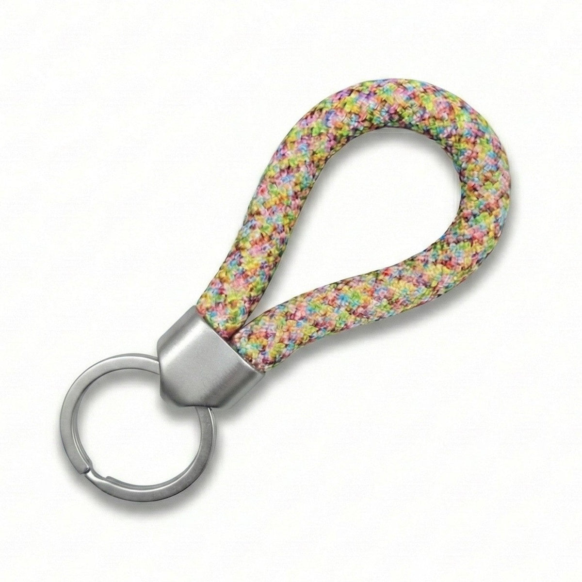 Heavy Duty Rope Key Fob - Flower Power - The Mewstone Candle Co