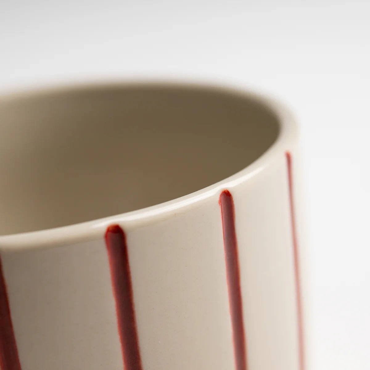 Kindred Yarrow Earth Red Mugs - Large (Set of 2) - The Mewstone Candle Co
