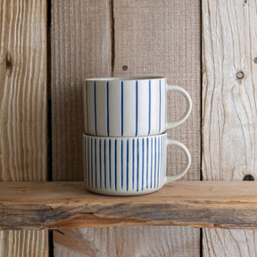 Kindred Yarrow Indigo Blue - Medium (Set of 2) - The Mewstone Candle Co