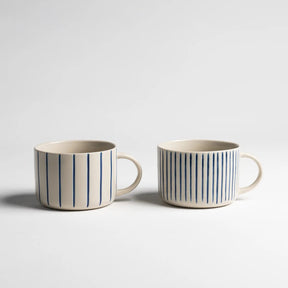 Kindred Yarrow Indigo Blue - Medium (Set of 2) - The Mewstone Candle Co
