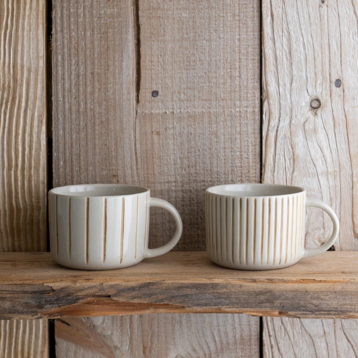 Kindred Yarrow Mustard Yellow - Medium (Set of 2) - The Mewstone Candle Co