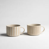 Kindred Yarrow Mustard Yellow Mugs - Large (Set of 2) - The Mewstone Candle Co