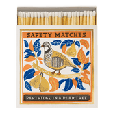 Partridge in a Pear Tree Luxury Archivist Matches - The Mewstone Candle Co