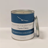Rock Salt & Driftwood Signature Candle - The Mewstone Candle Co