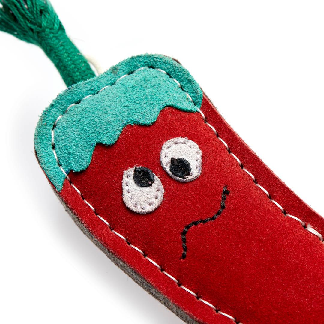 Chad The Red Hot Chilli Pepper Eco Dog Toy - The Mewstone Candle Co
