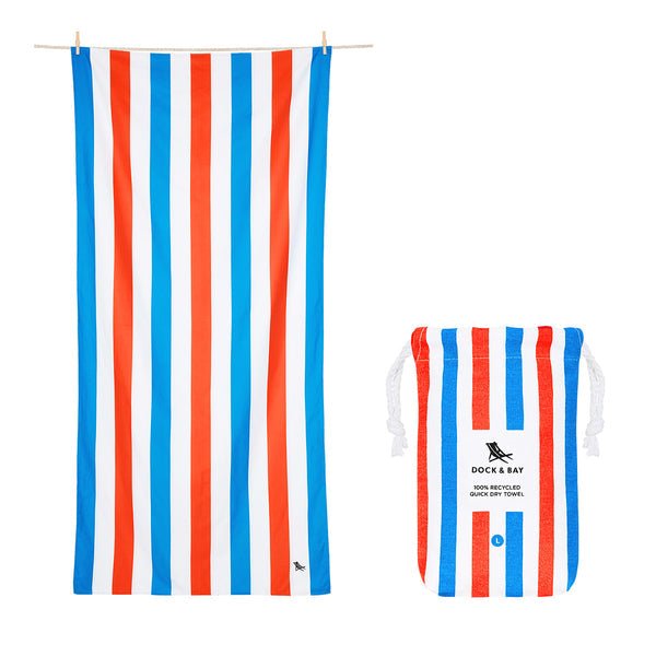 Dock and Bay Quick Dry Towel - Poolside Parties - The Mewstone Candle Co