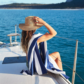 Dock and Bay Quick Dry Towel - Whitsunday Blue - The Mewstone Candle Co