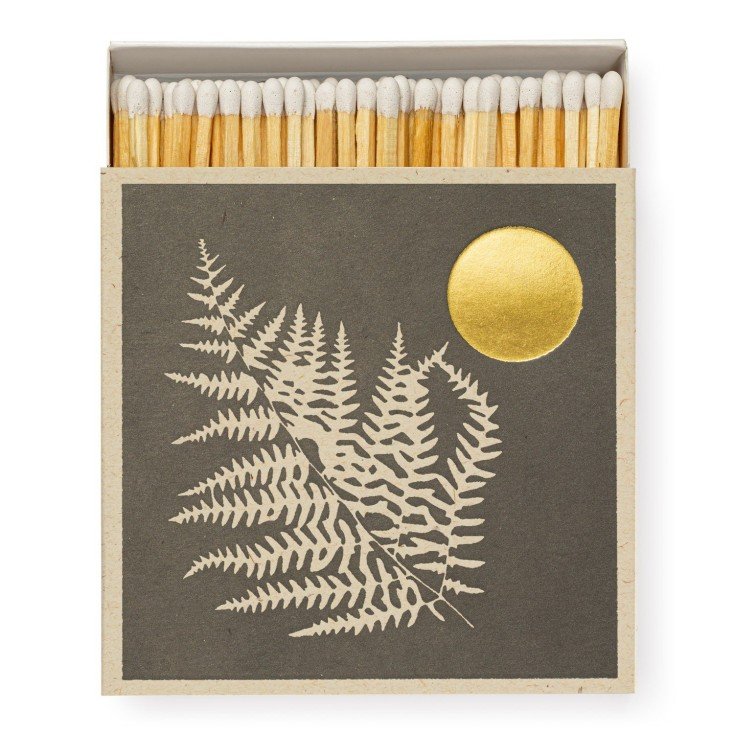 Fern Luxury Matches - The Mewstone Candle Co