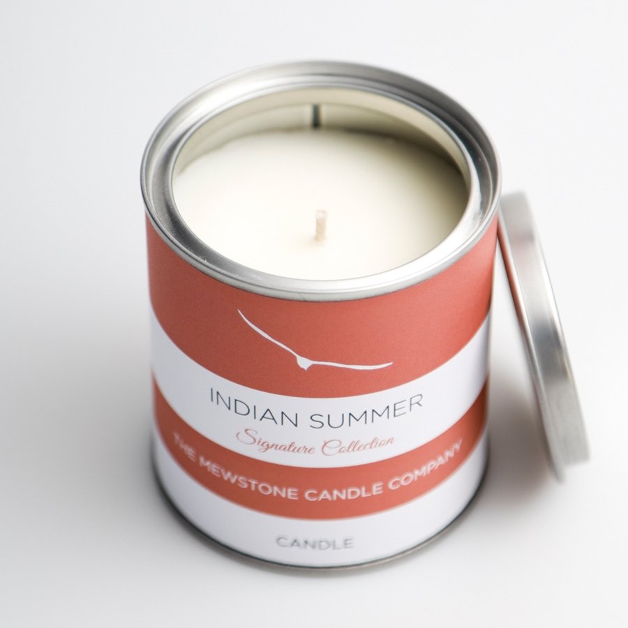 Indian Summer Signature Candle - The Mewstone Candle Co