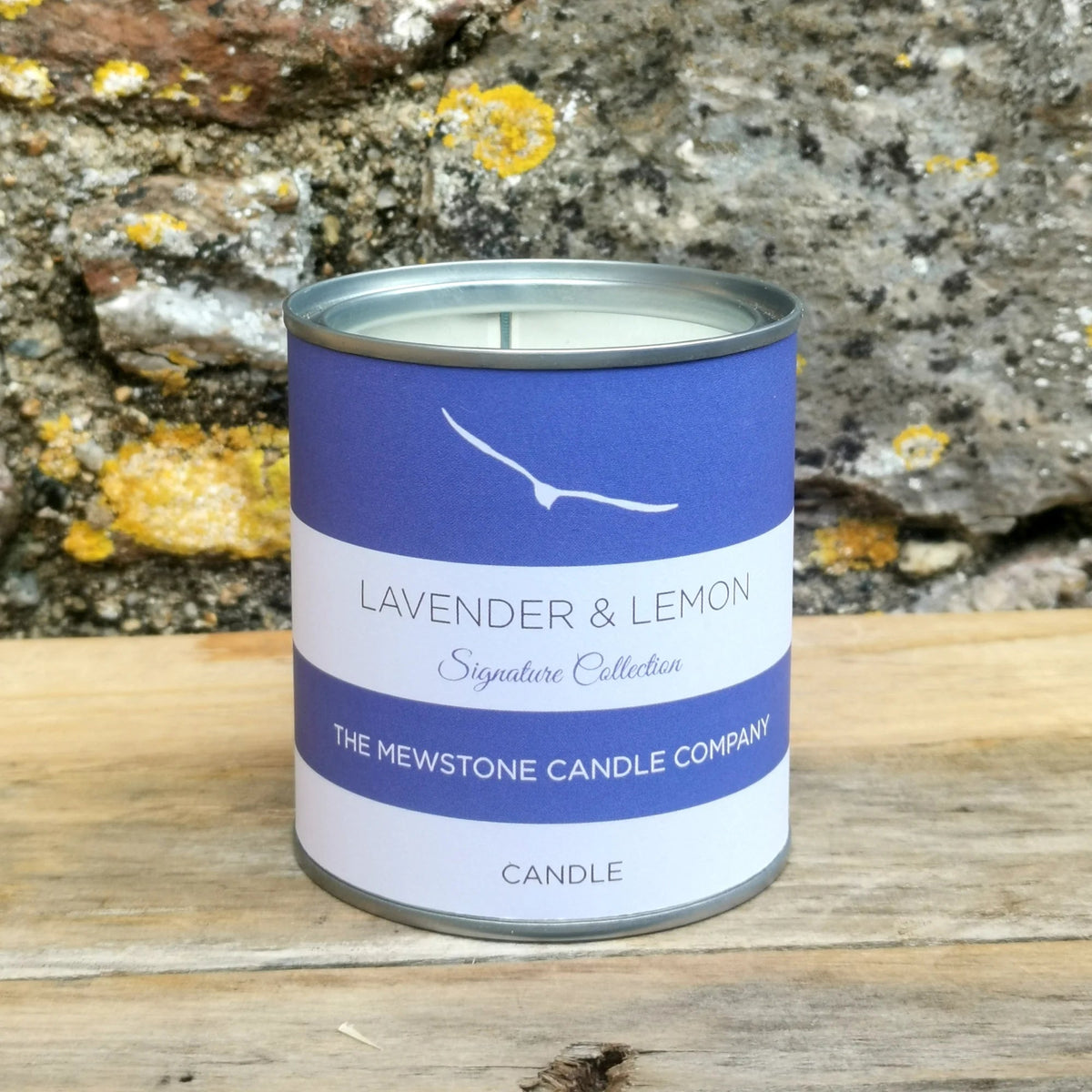 Lavender and Lemon Signature Candle - The Mewstone Candle Co