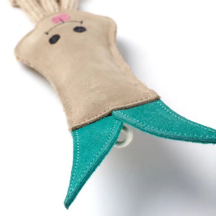 Lenny The Leek Eco Dog Toy - The Mewstone Candle Co