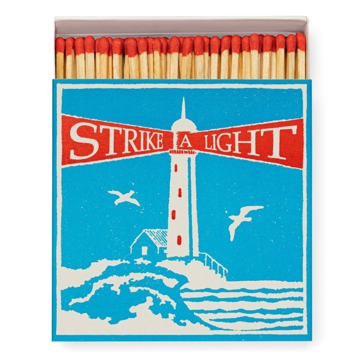 Lighthouse Luxury Matches - The Mewstone Candle Co