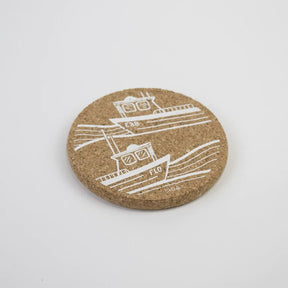 Love Liga Ebb and Flow Cork Coasters and Tablemats - The Mewstone Candle Co