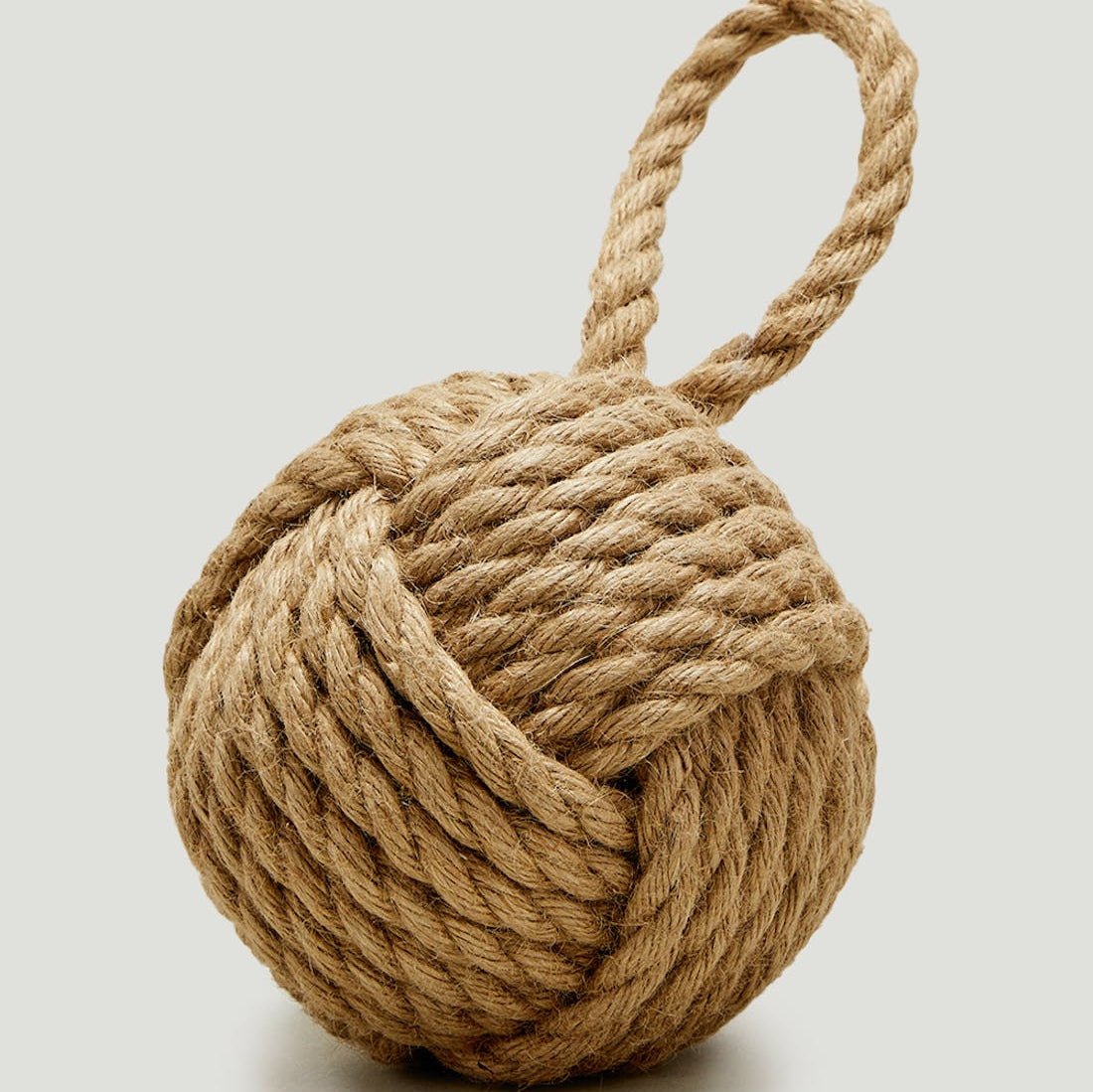 Natural Rope Doorstop - The Mewstone Candle Co