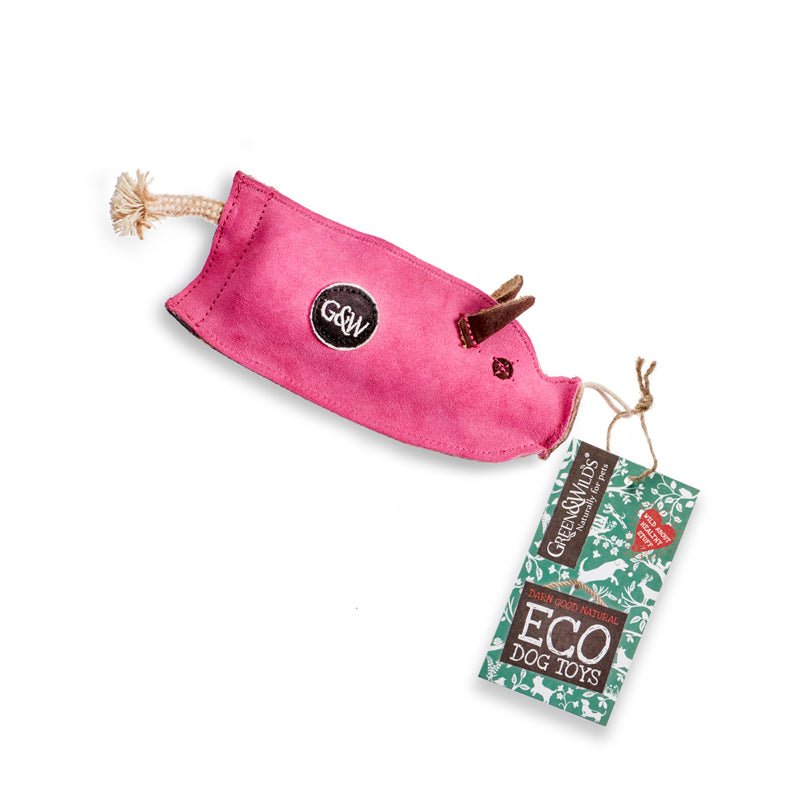 Peggy the Pig Eco Dog Toy - The Mewstone Candle Co