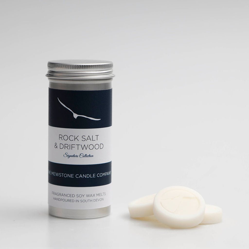 Rock Salt and Driftwood Wax Melt Tube - The Mewstone Candle Co