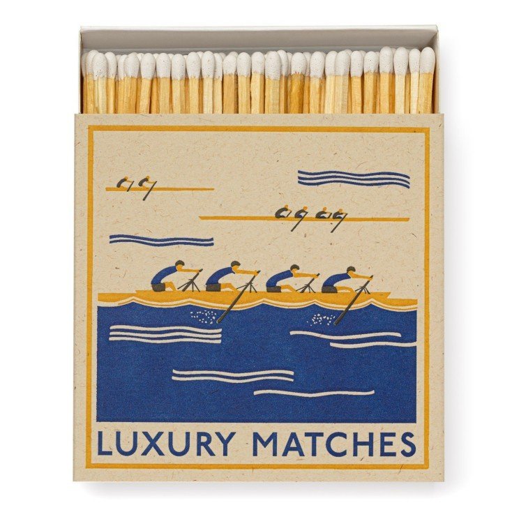 Rowers Luxury Archivist Matches - The Mewstone Candle Co