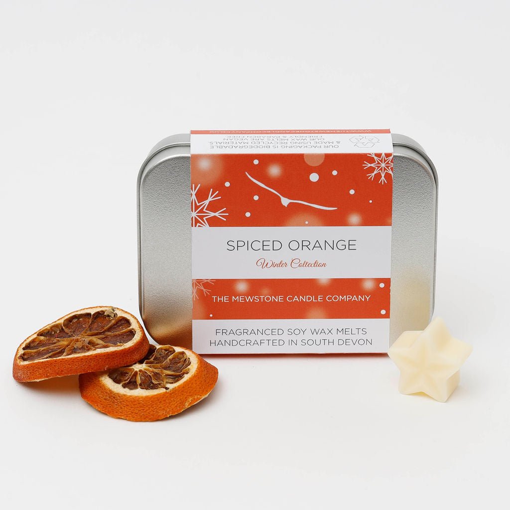Spiced Orange Wax Melt Tin - The Mewstone Candle Co