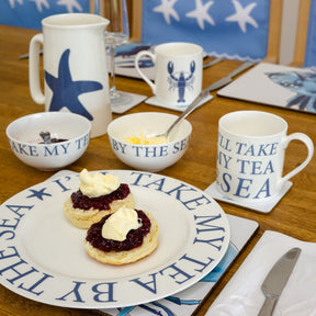 Tea by the Sea Bone China Mug - The Mewstone Candle Co