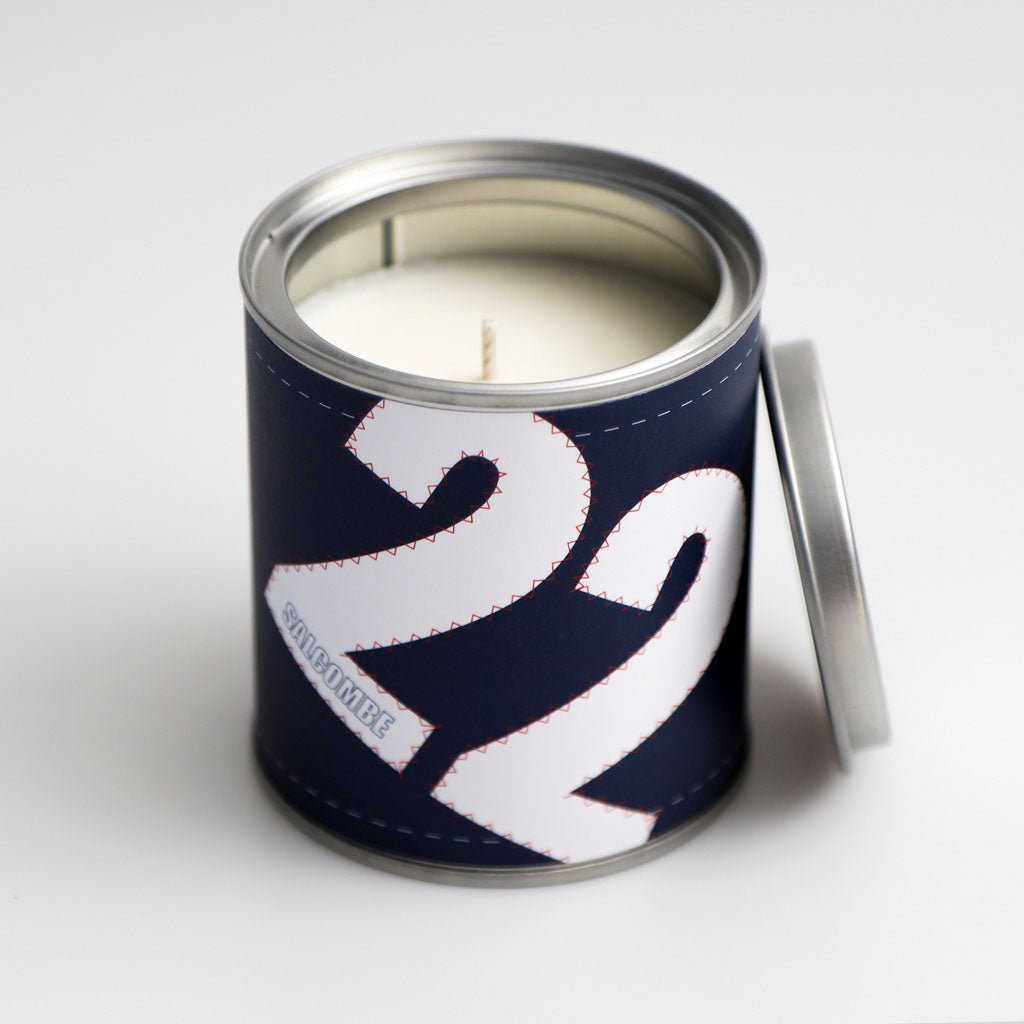 The Salcombe Candle - Regatta Blue - The Mewstone Candle Co